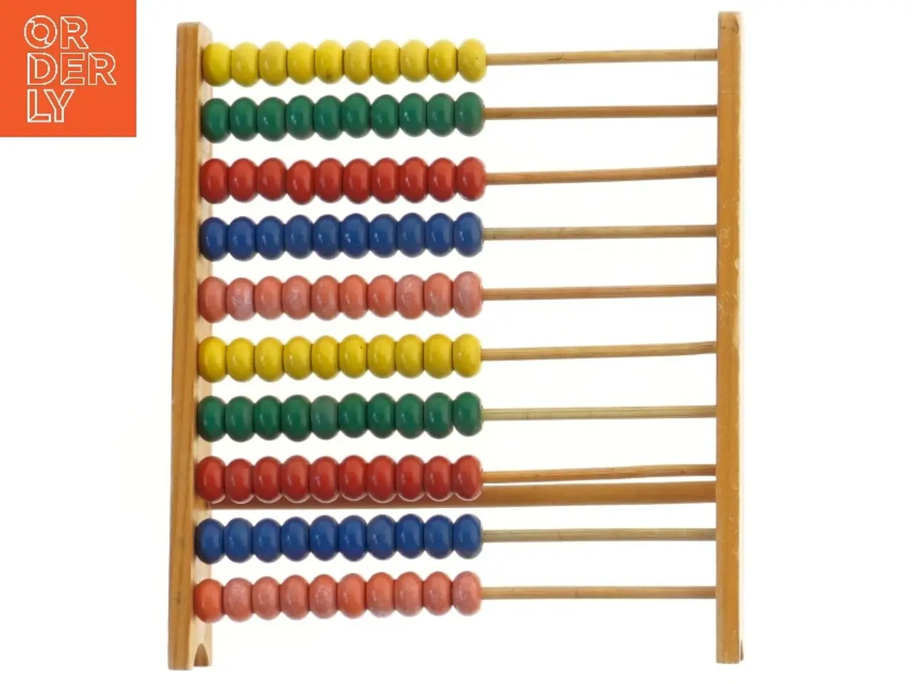 Billede 1 - Trælegetøj kugleramme abacus (str. 20x23 cm)