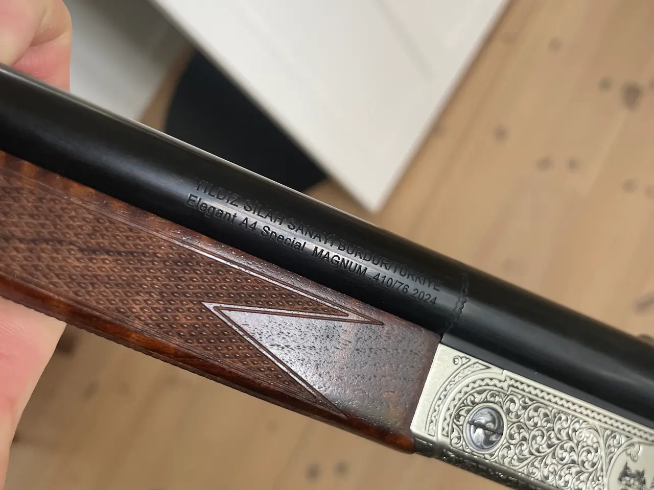 Billede 5 - 410 jagtgevær. Singletrigger.
