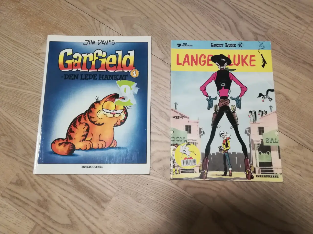 Billede 1 - Garfield , Lucky Luke