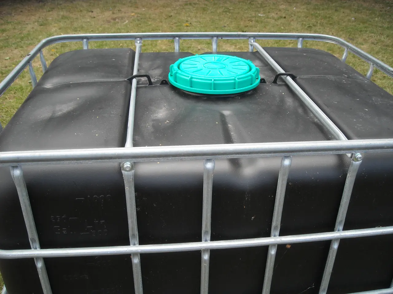 Billede 3 - Palletank i sort plast