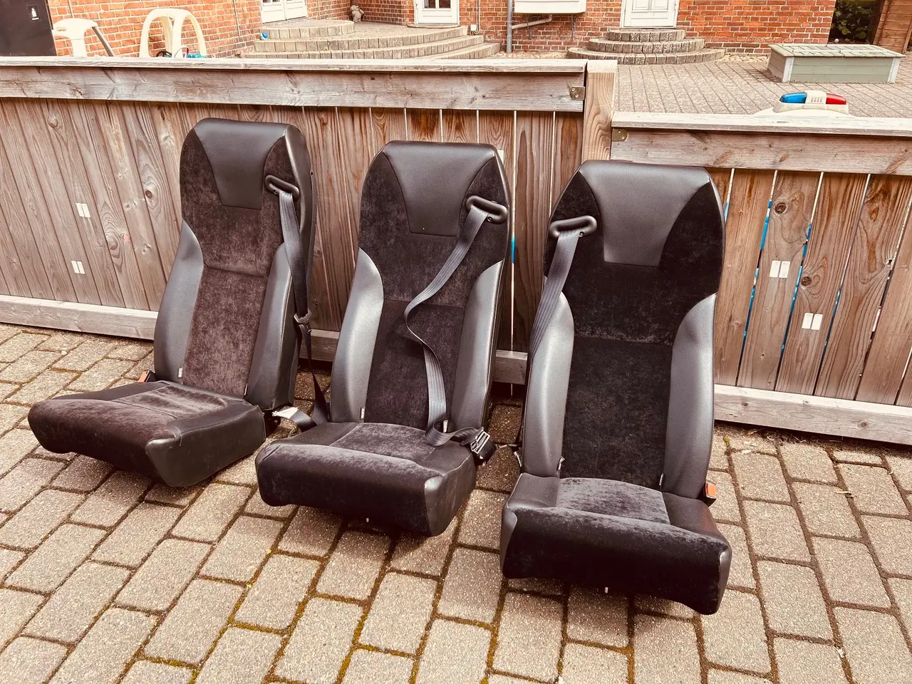 Billede 1 - Sæder til minibus m. Ben