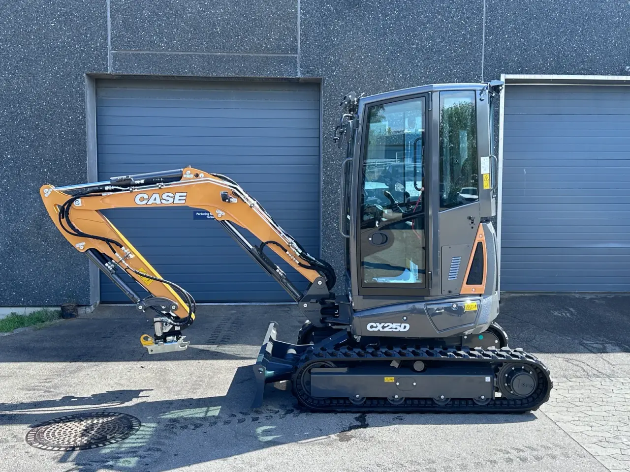 Billede 2 - CASE CX25D minigraver – Fabriksny