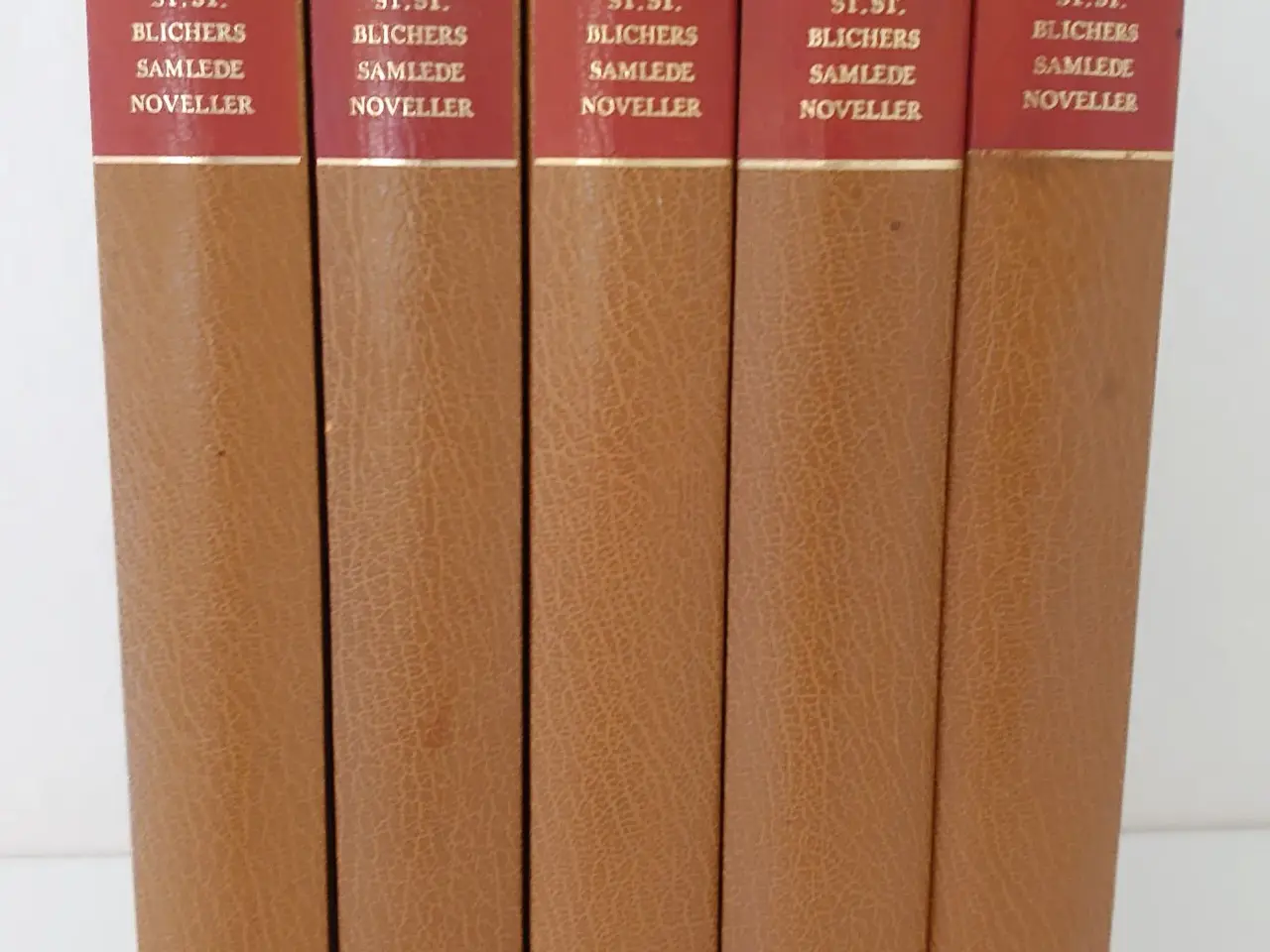 Billede 1 - Steen Steensen Blicher: Samlede Noveller. 5 bind.