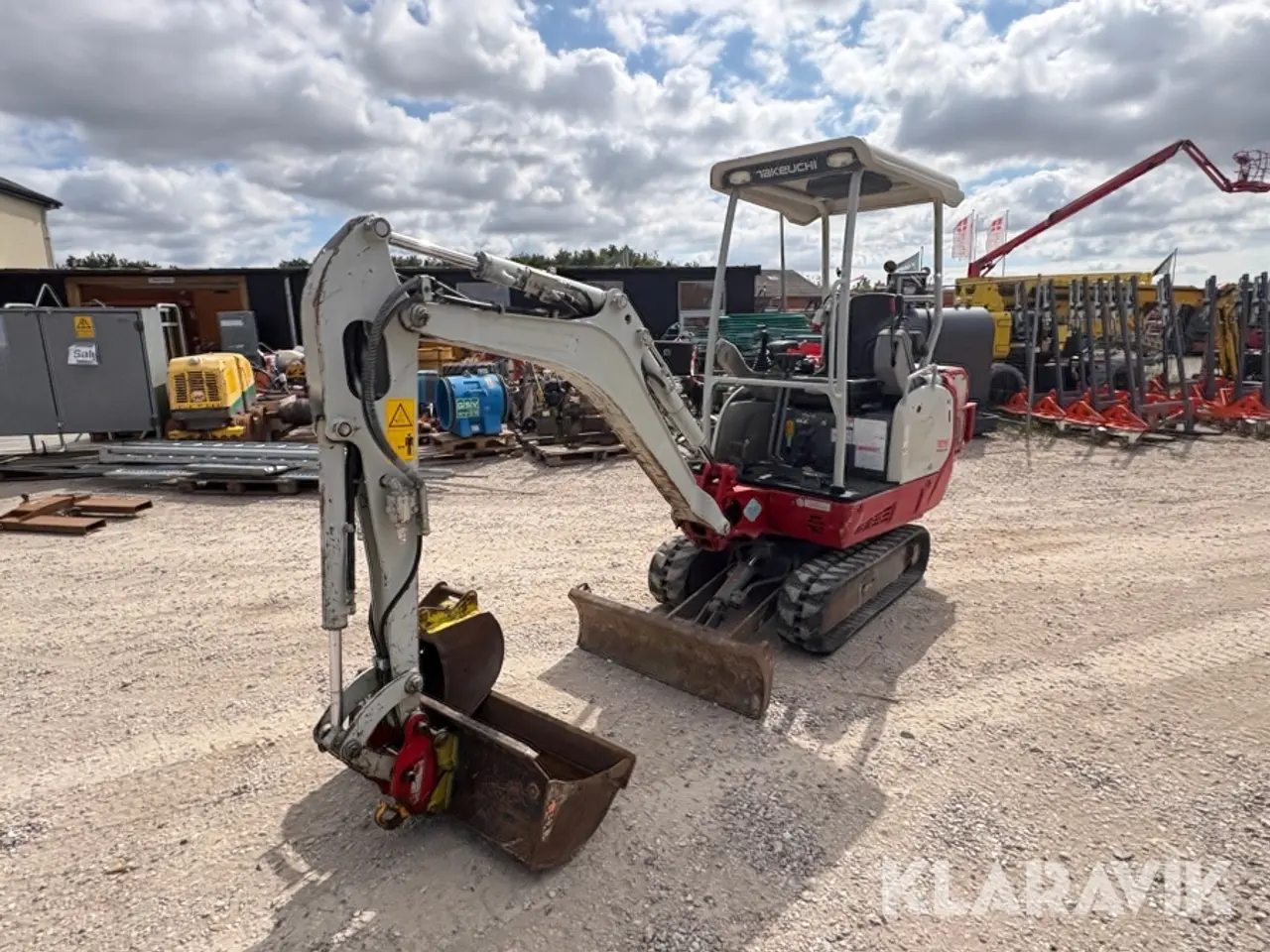 Billede 1 - Minigraver Takeuchi TB216 Hybrid