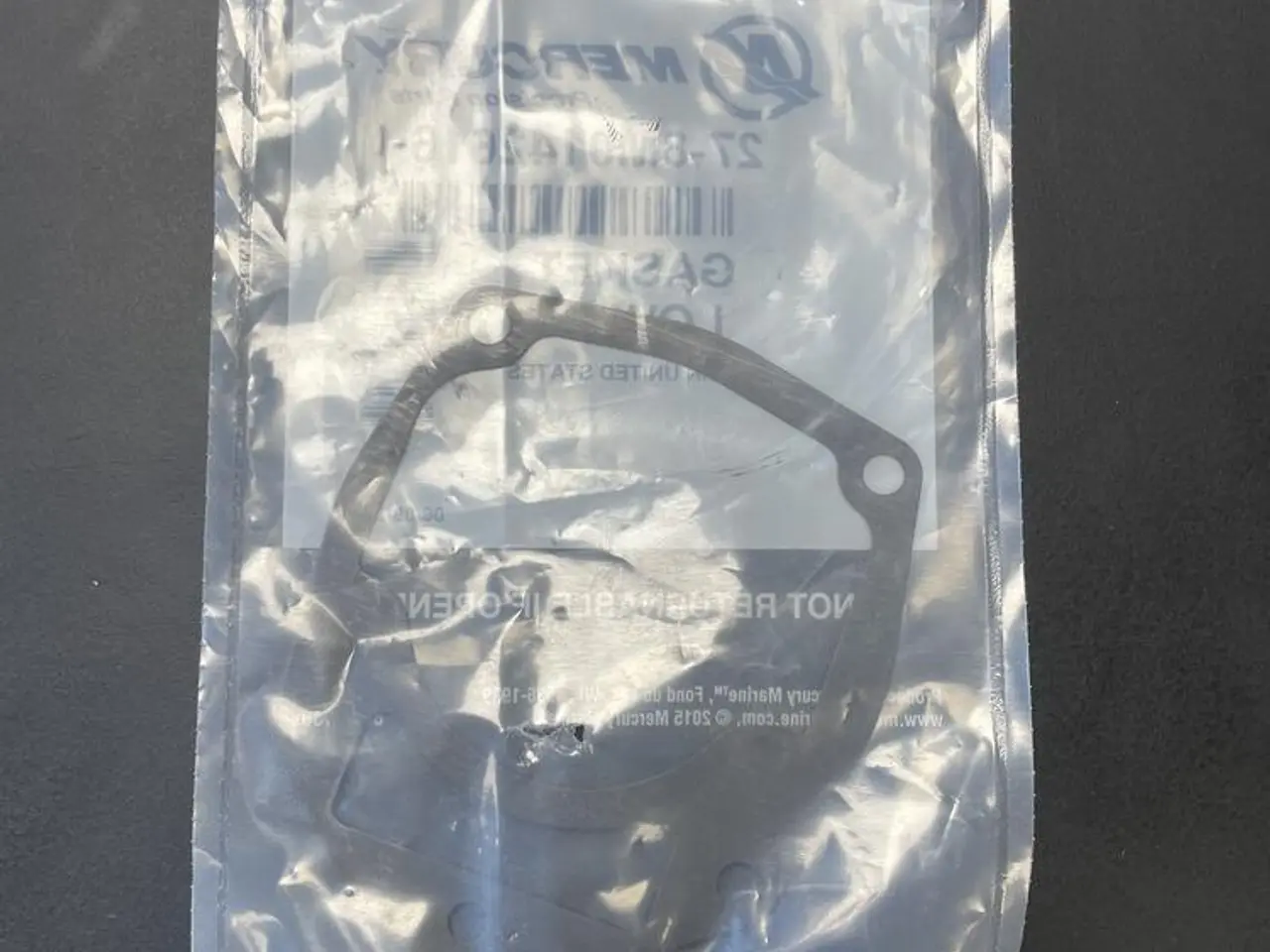 Billede 1 - Quicksilver  GASKET Face Plate to Gearcase