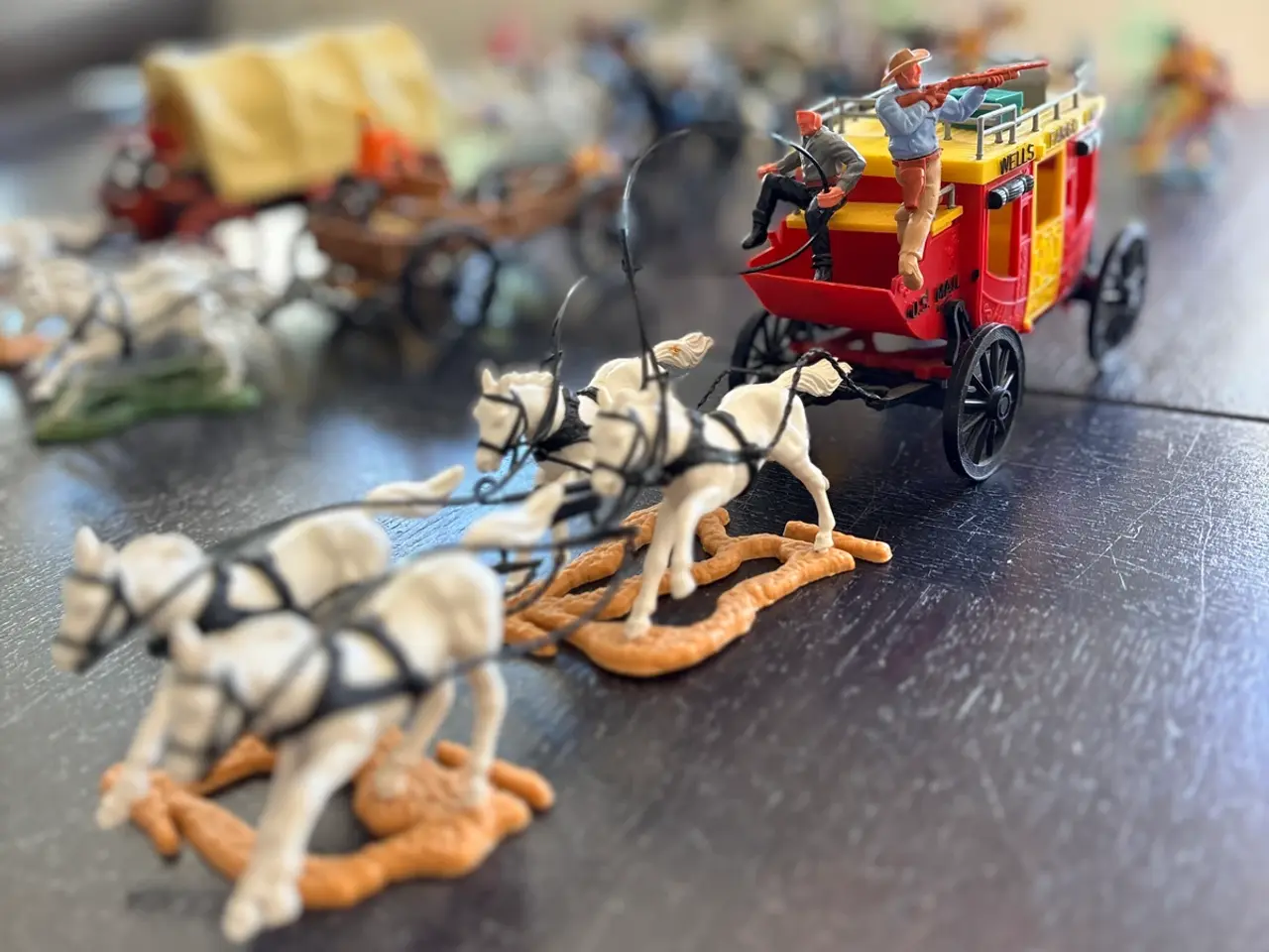Billede 4 - Original Timpo Toys westernsamling – Wells Fargo
