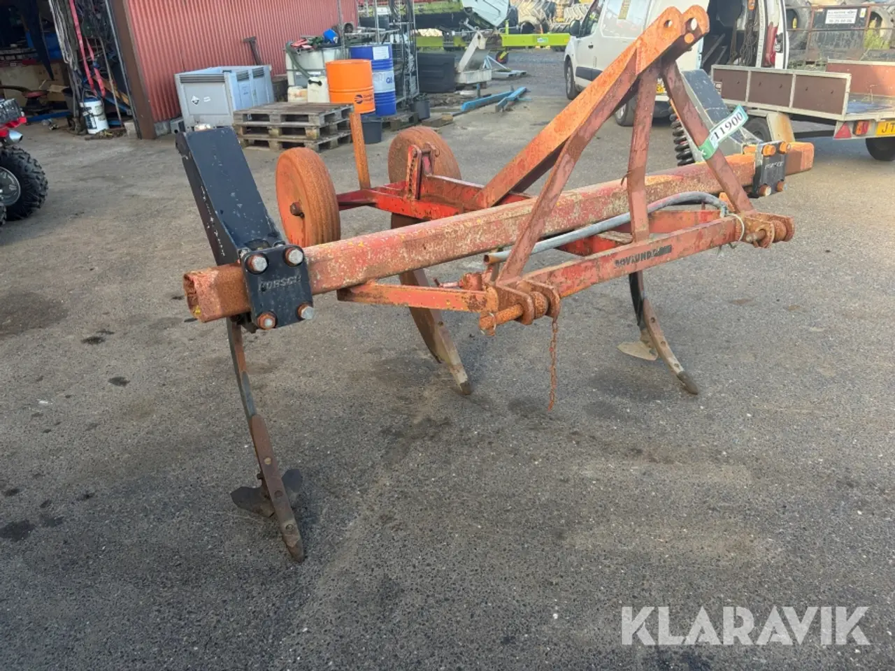 Billede 1 - 3-tands stubharve / kultivator Boviund