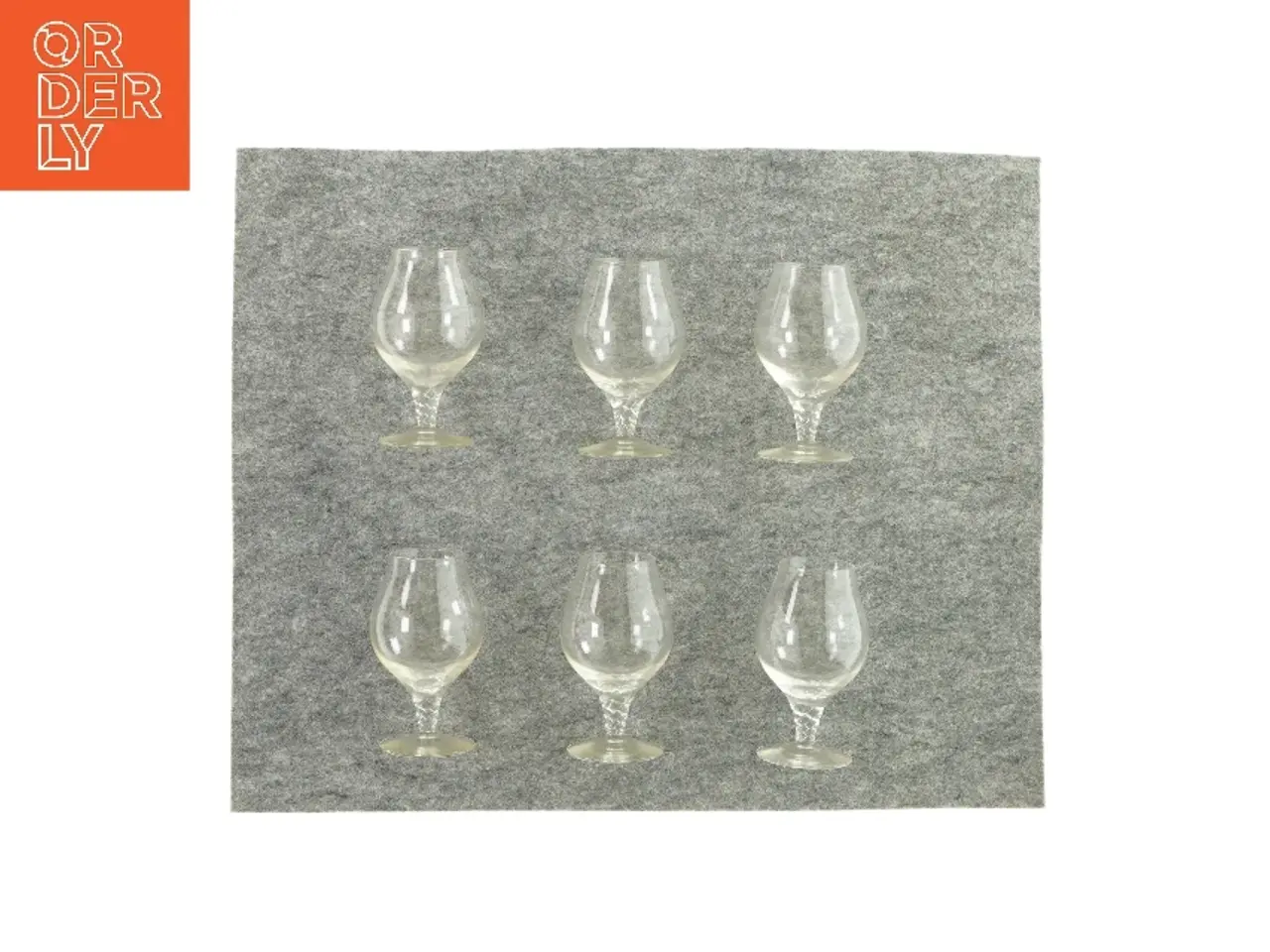 Billede 1 - håndlavet Cognac glas 6 styk