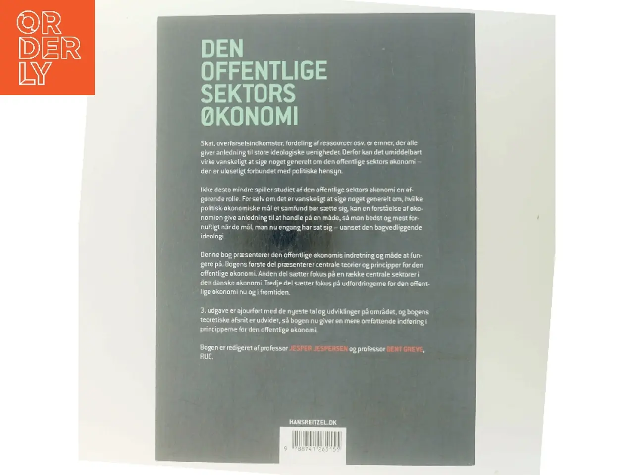 Billede 3 - Den offentlige sektors økonomi (Bog)