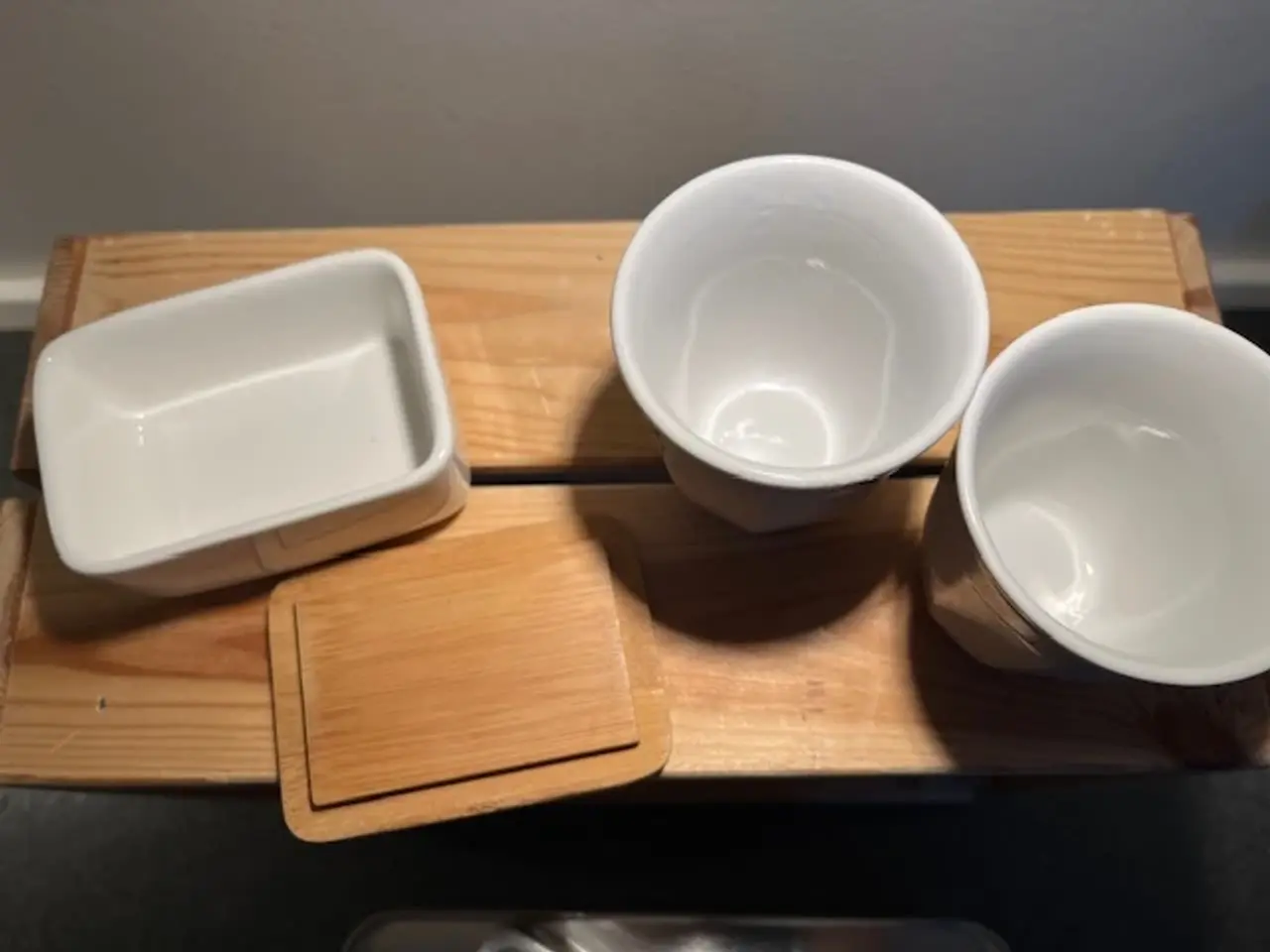Billede 3 - 6 dele robust hvidt porcelæn bl.a. Piet Hein m.fl.