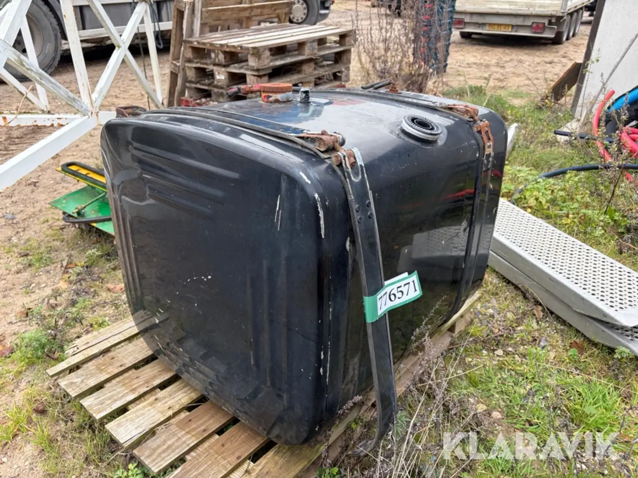 Billede 1 - Dieseltank aluminium cirka 400 liter