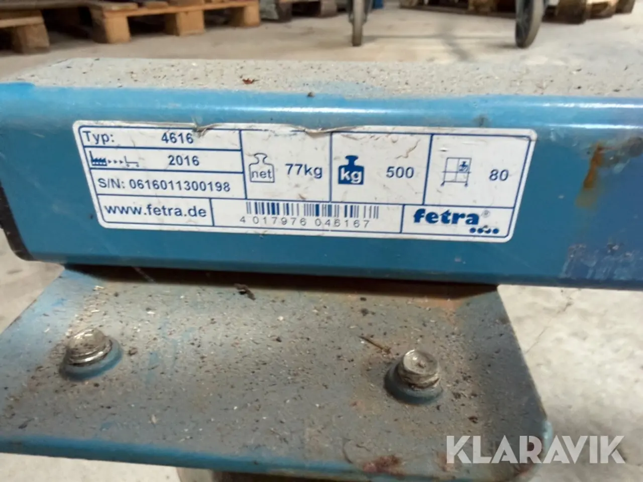 Billede 5 - Kabelreol Fetra 4616
