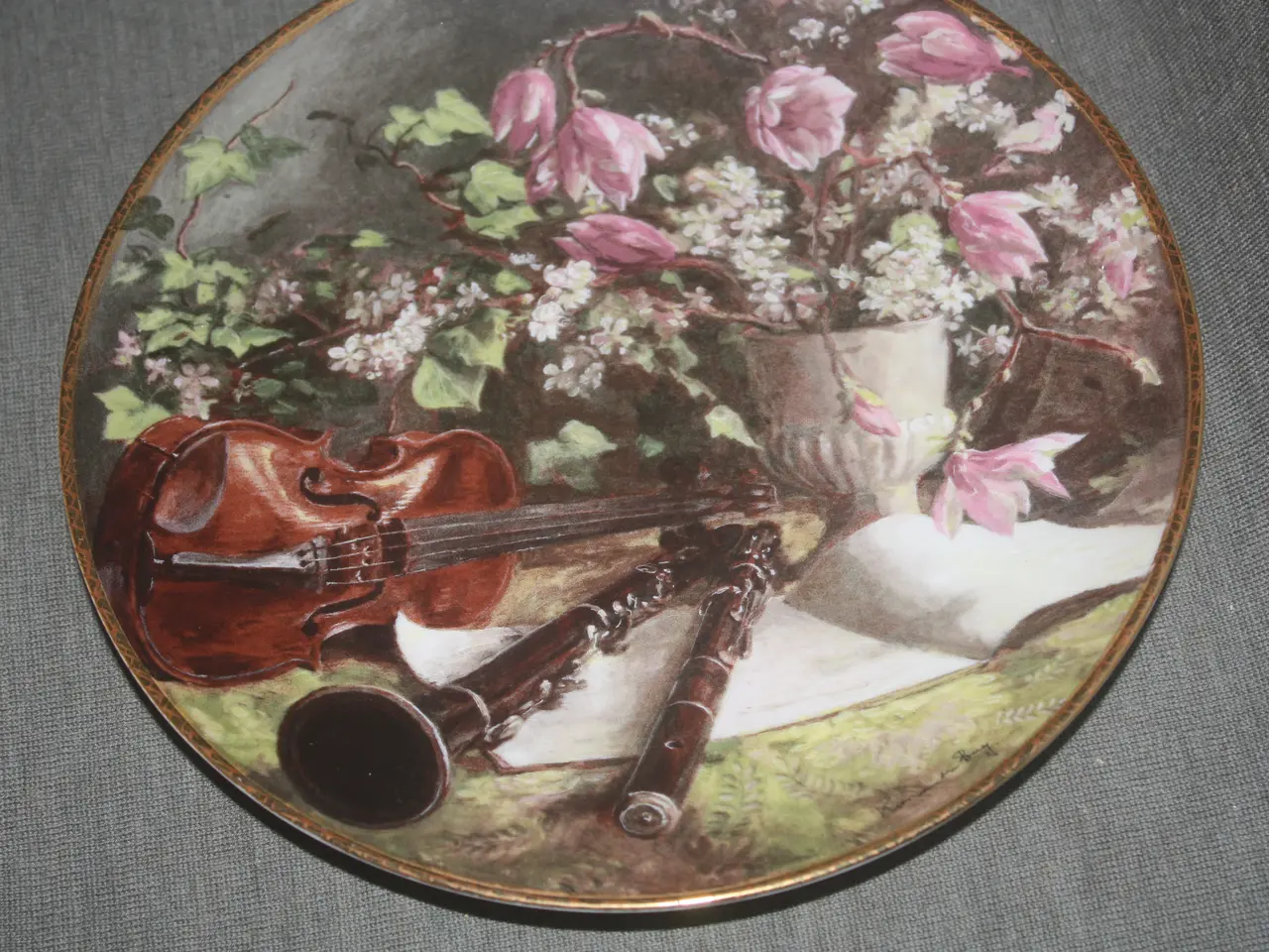 Billede 2 - Platte Stilleven in de muziekkamer af Kees van den
