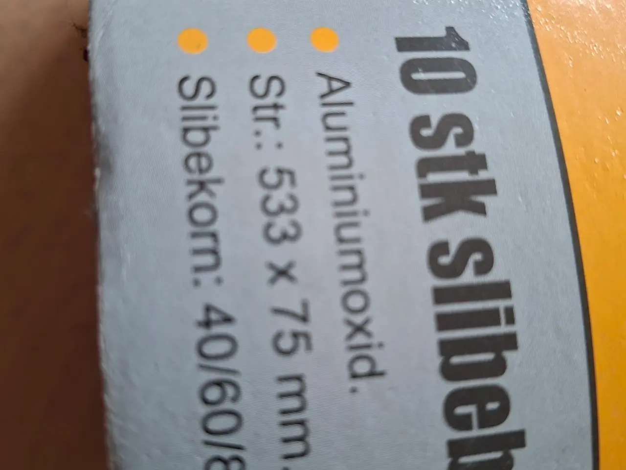 Billede 1 - Sliberpapir til båndsliber
