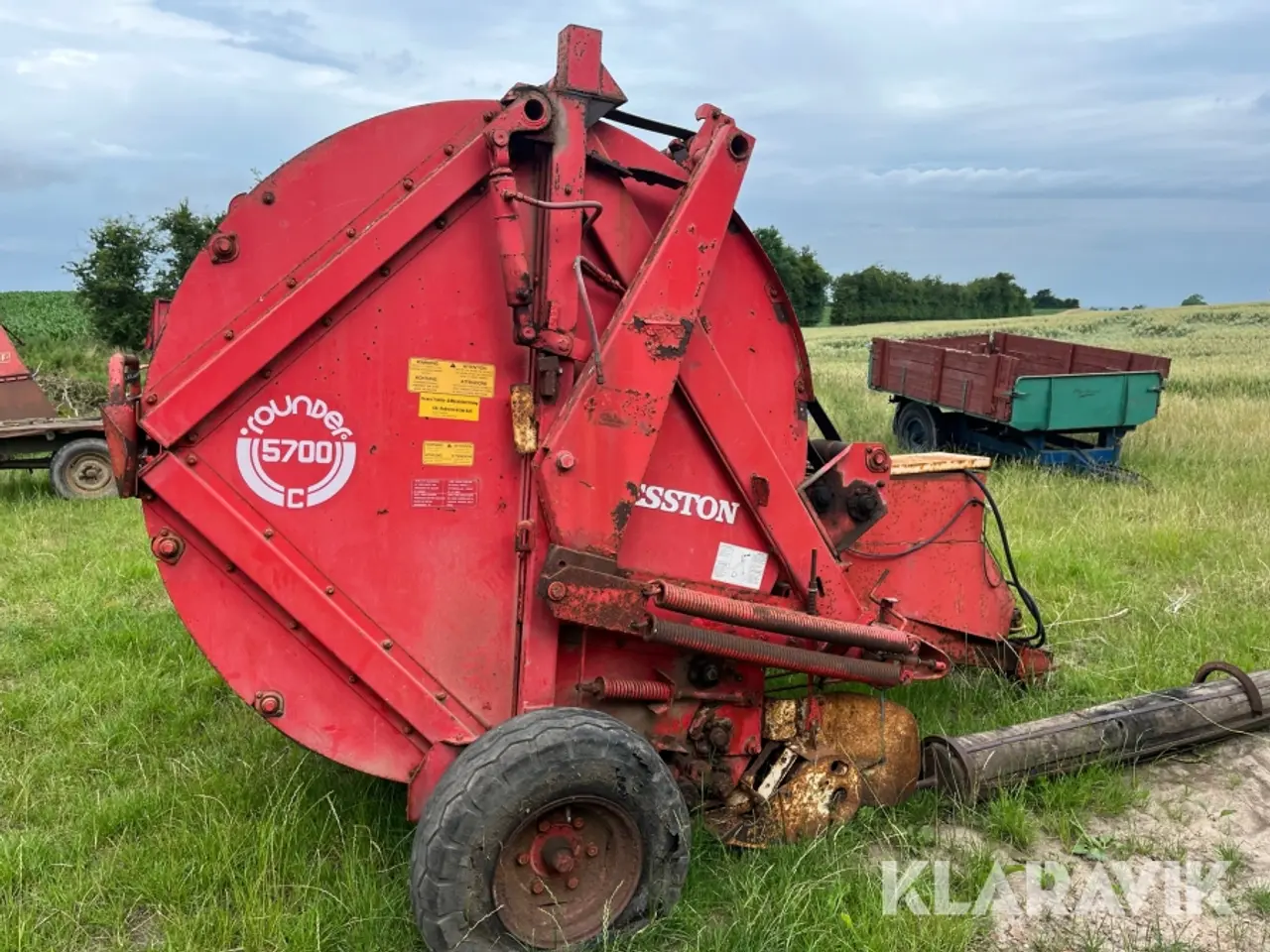 Billede 9 - Rundballepresser Hesston Rounder 5700