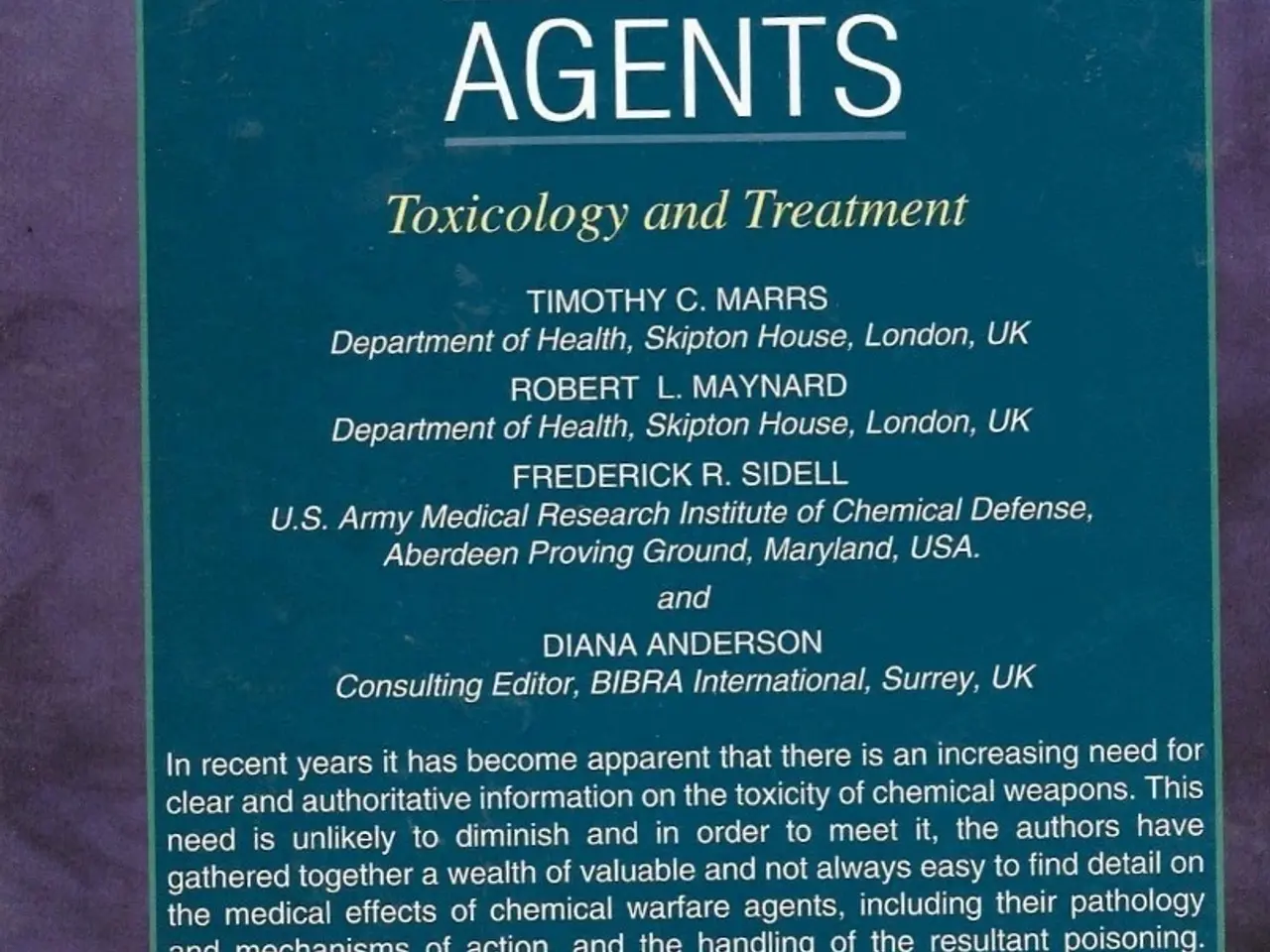 Billede 2 - Chemical Warfare Agents: Toxicology and Treatment