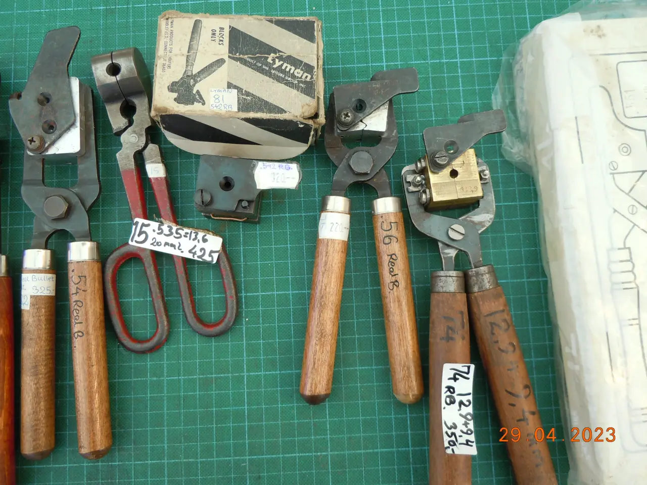 Billede 3 - Kuglestøbetænger. Bullet Molds. 