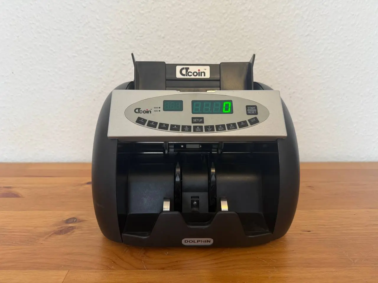 Billede 1 - CTCoin Dolphin 200 Seddeltæller, Pengeseddeltæller