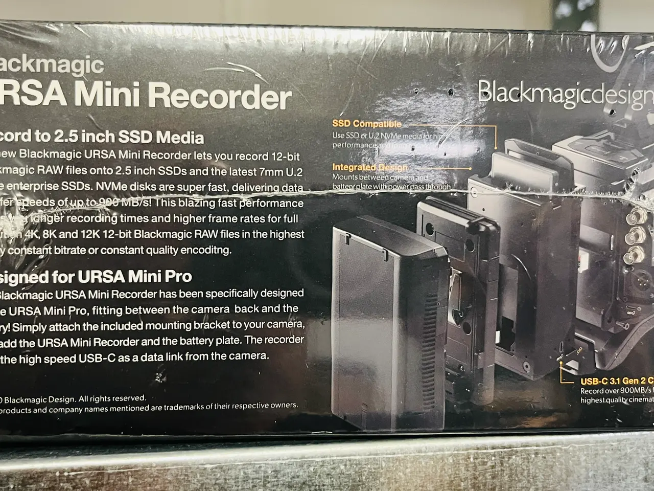 Billede 2 - Mini Recorder BLACKMAGIC URSA