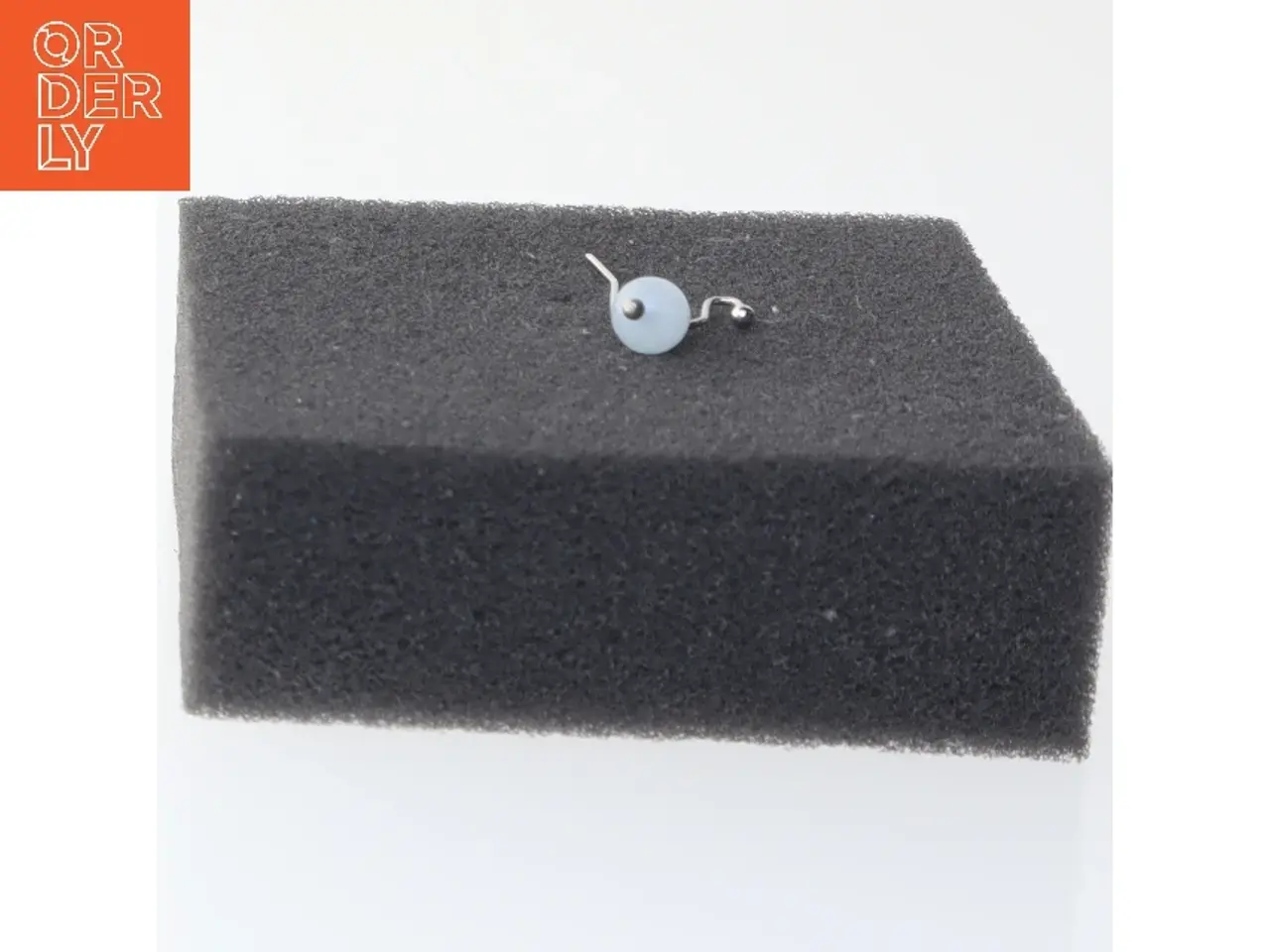 Billede 2 - Ørering med kugle (str. 30 mm)