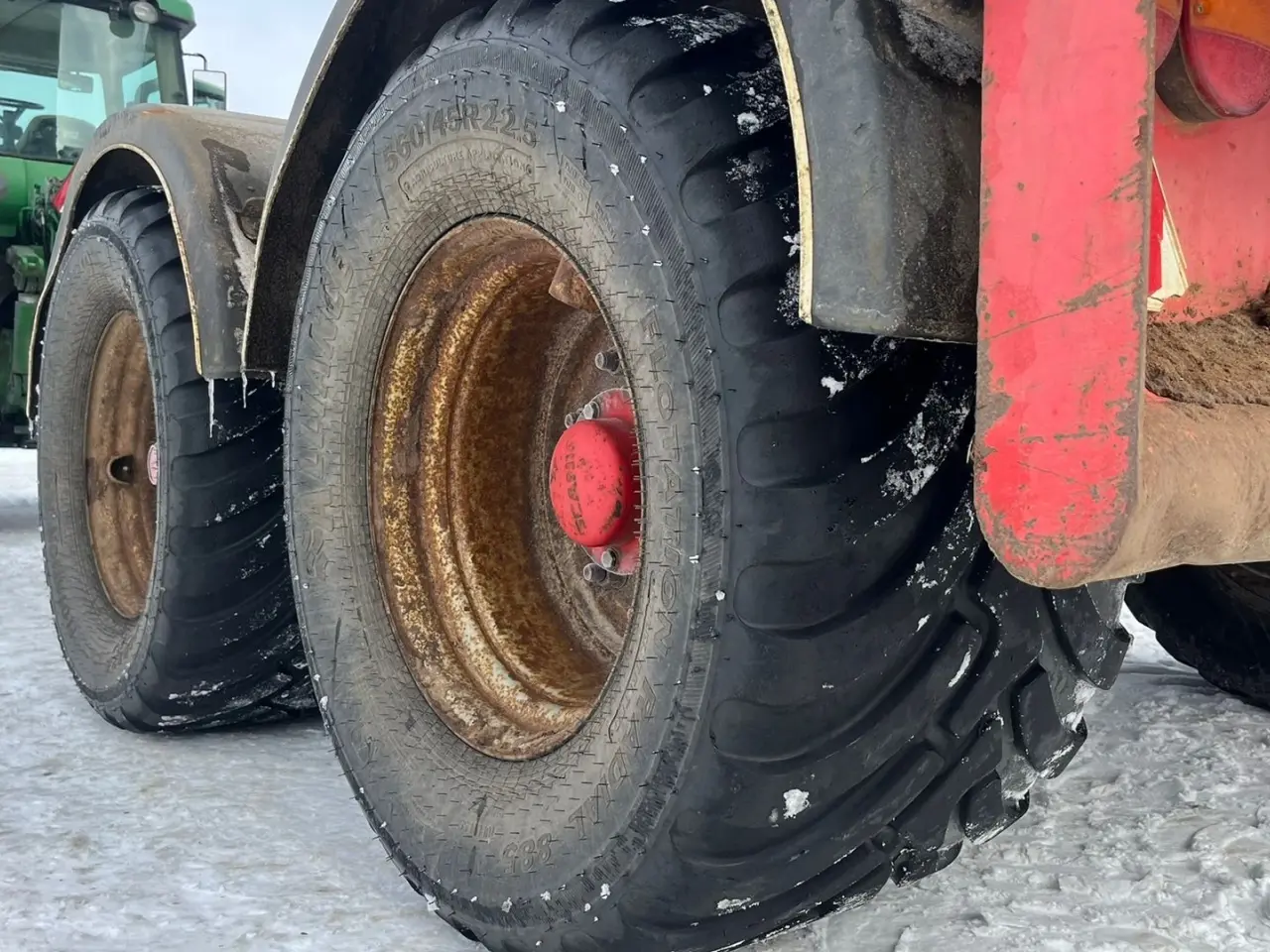 Billede 11 - Scania Dumper vogn Med 560745R22.5 hjul montering