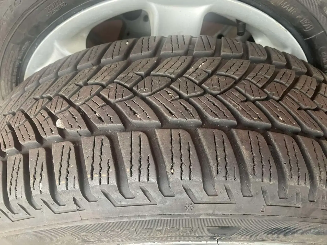Billede 3 - 16 VW,Audi,Skoda,Seat Aluhjul med gode vinterdæk