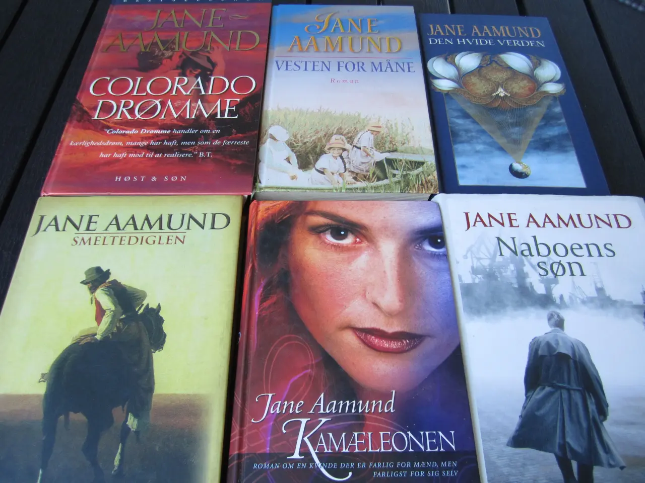 Billede 2 - JANE AAMUND Bøger 9 stk. BYD.