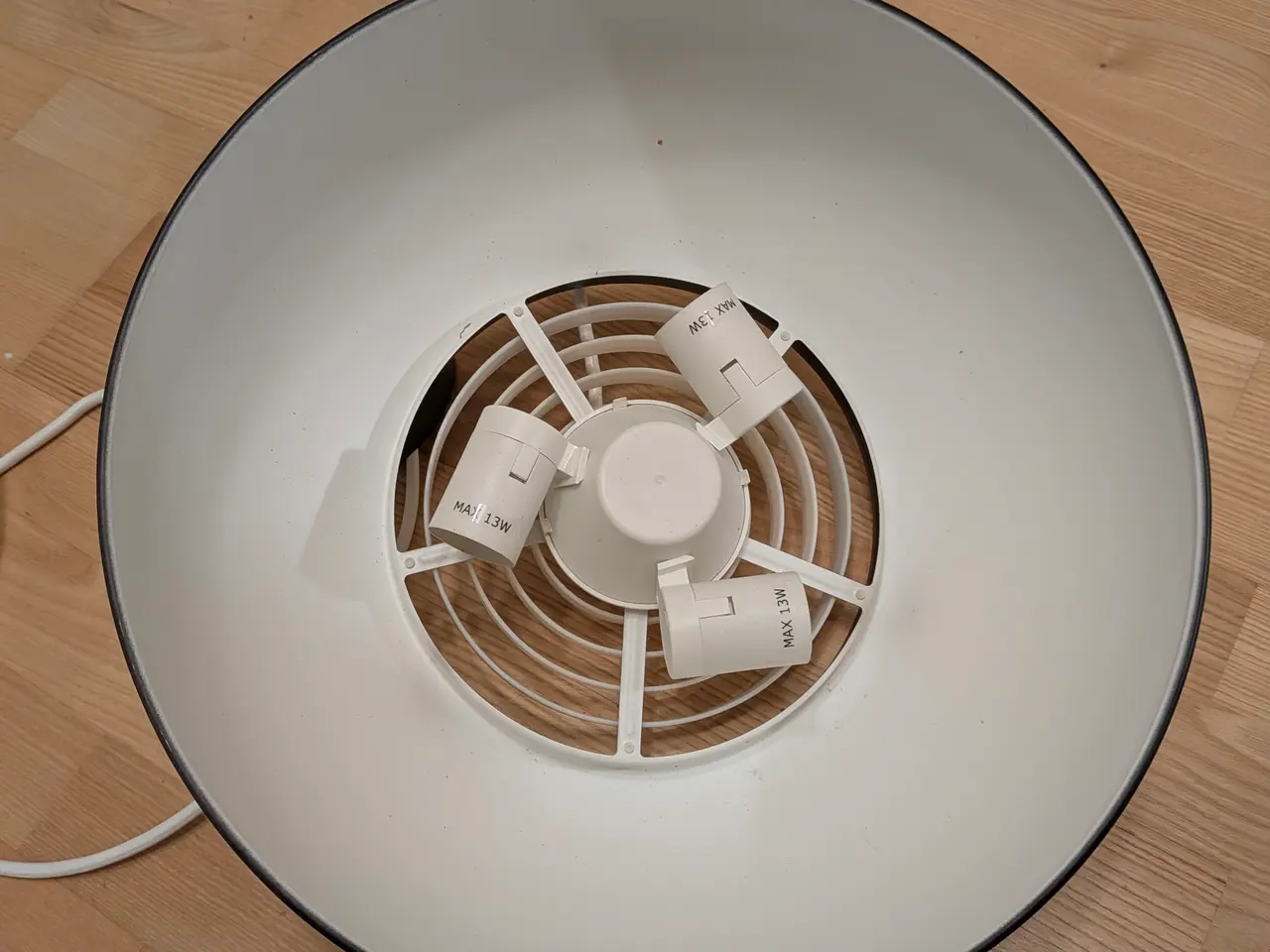Billede 2 - IKEA NYMÅNE pendel, antracit, 3 × E27
