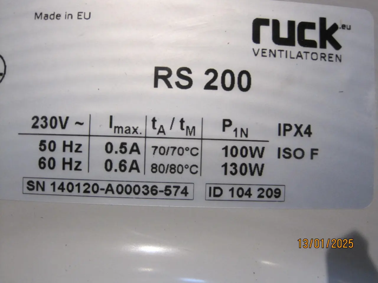 Billede 4 - Kanalventilator