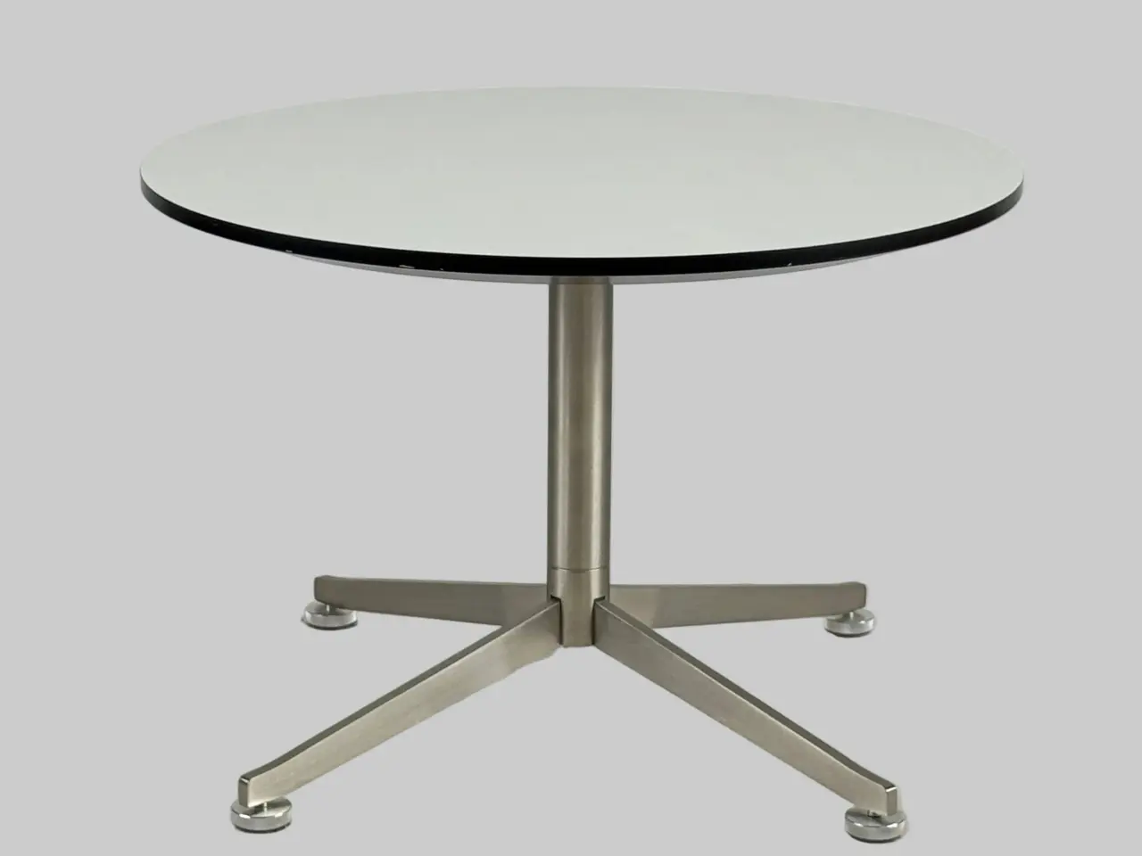 Billede 1 - Paustian Spinal Sofabord – Hvid/Gråt Stel Ø60xH45 cm