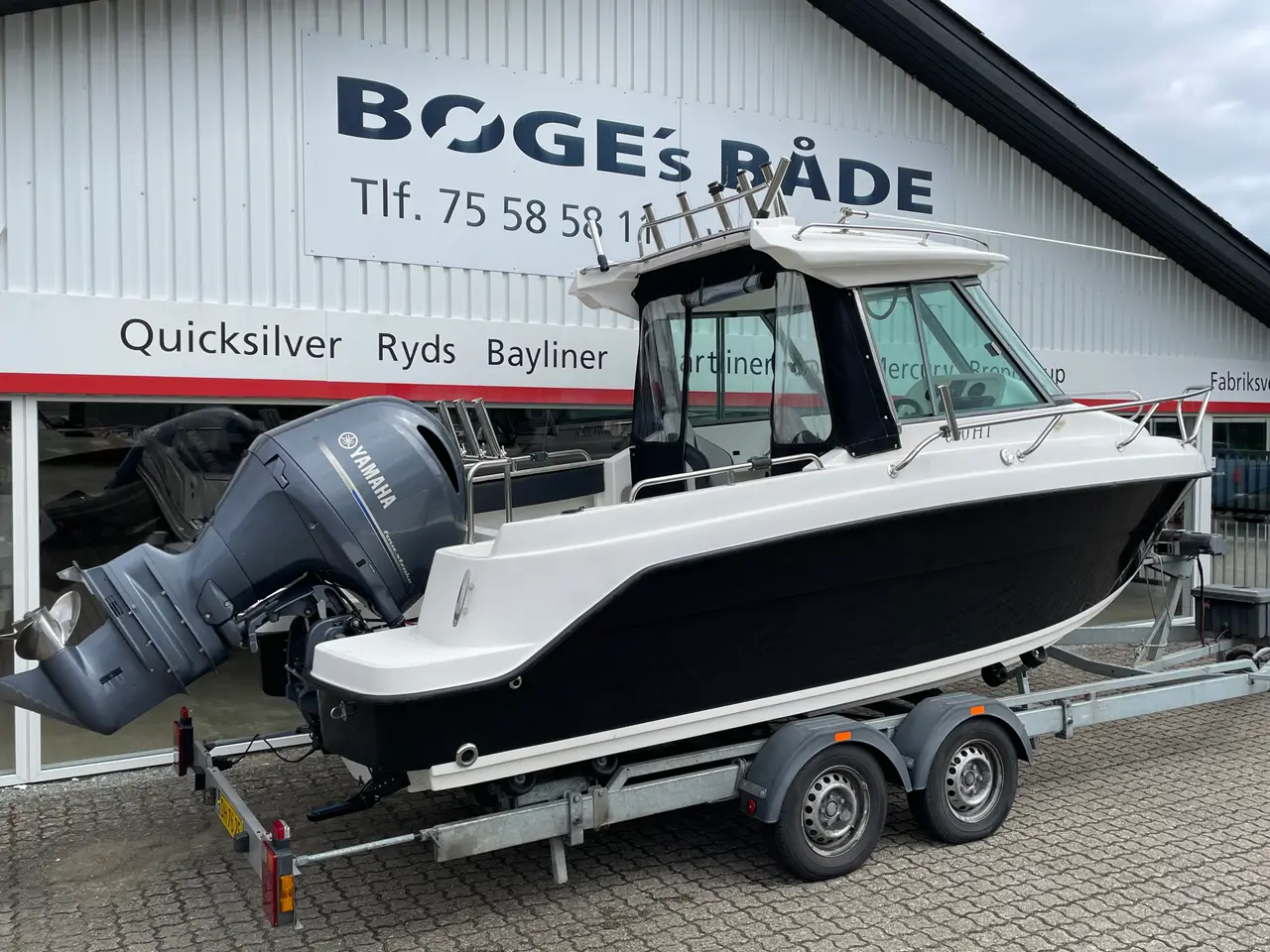 Billede 5 - 600 HT med Yamaha F150 og Variant 2700 kg trailer inkl. el spil
