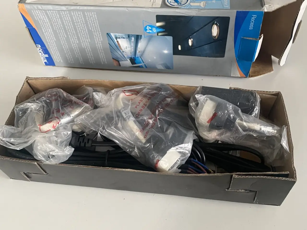 Billede 2 - Nordlux recess indbygningsspots udendørs 3 kit