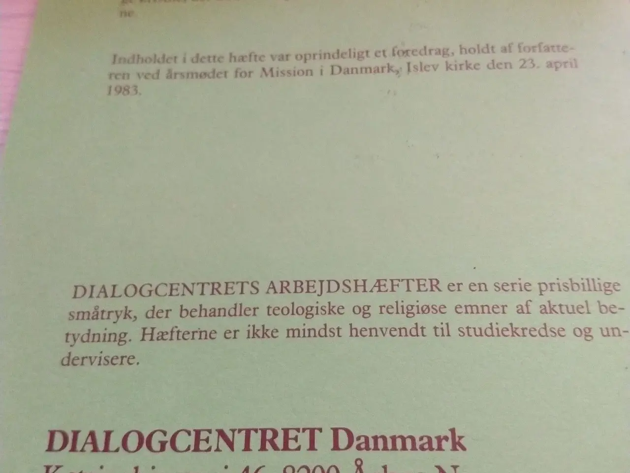Billede 2 - Den tre-enige menighed