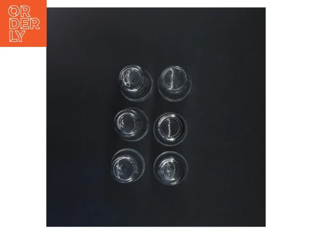 Billede 2 - Drikkeglas med dekorativt mønster (str. 10 cm. 6 styk)