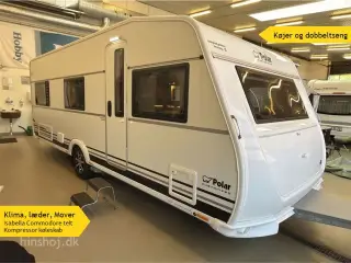 2019 - Polar Customized 620 CTVX Polar campingvogn med køjer til salg - Markedets Bedste Vintervogn