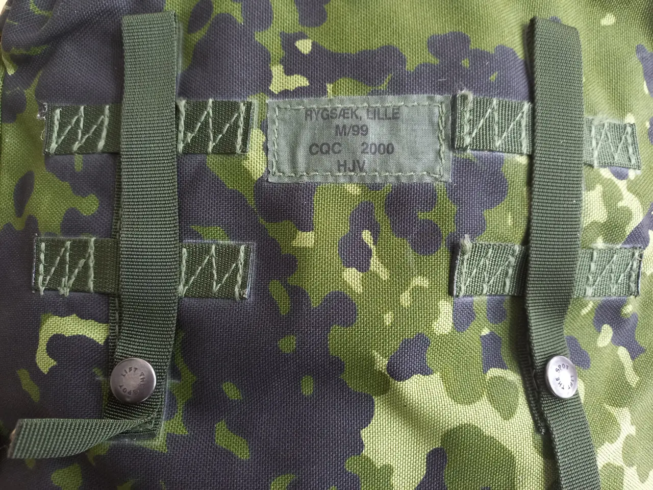 Billede 3 - Rygsæk, lille, M/99, HJV - M/84 - ny - militær