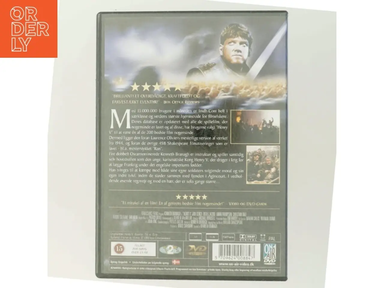 Billede 3 - Henry V - DVD