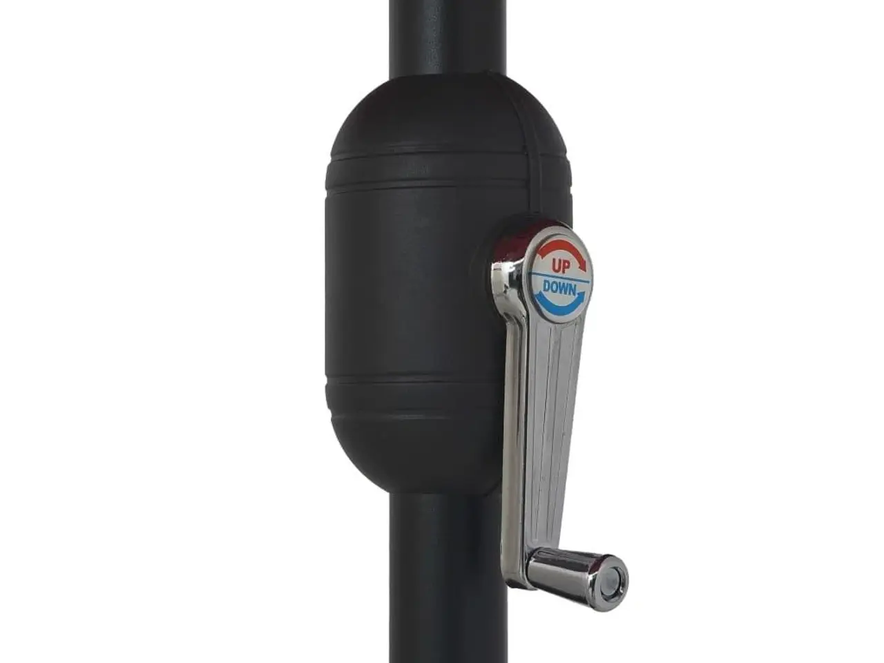 Billede 6 - Parasol 390 cm med metalstang - sandfarvet