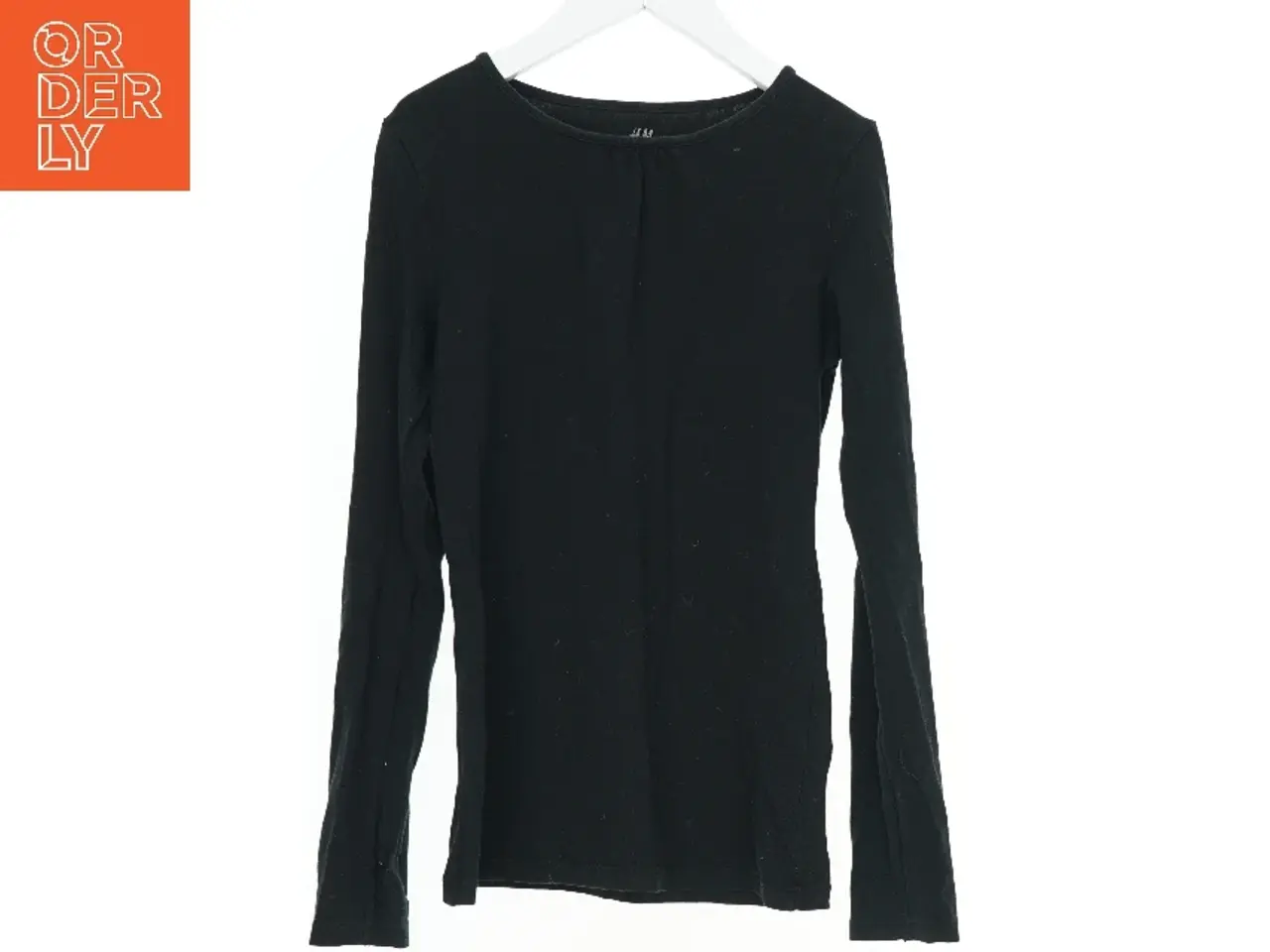 Billede 1 - Langærmet sort trøje fra H&M (str. 134)
