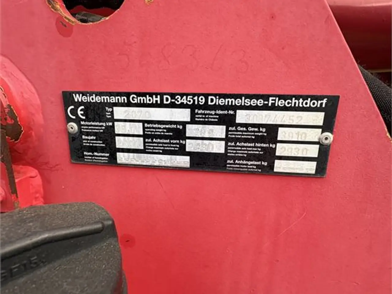 Billede 16 - Weidemann 2070 CX50 - Vægt 3,3 ton / weight 3,3 ton