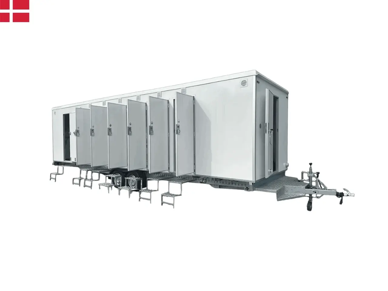 Billede 1 - Type 900: Toilet & Badvogn med 6 bad og 5 urinaler