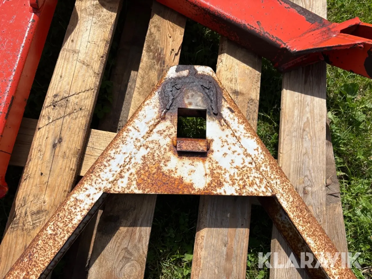 Billede 9 - A-ramme med maskindel