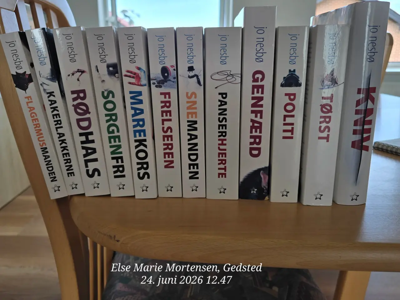 Billede 1 - Jo Nesbø, Harry Hole-serien