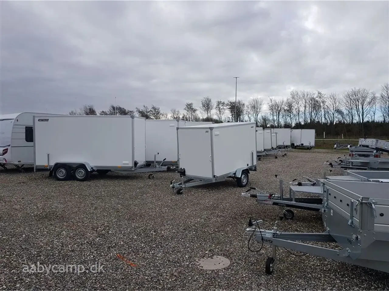 Billede 10 - 0 - Blyss Cargo F2036HTL med Døre Sandwich Cargo trailer str. 353x151 cm med 2 døre Top kvalitet