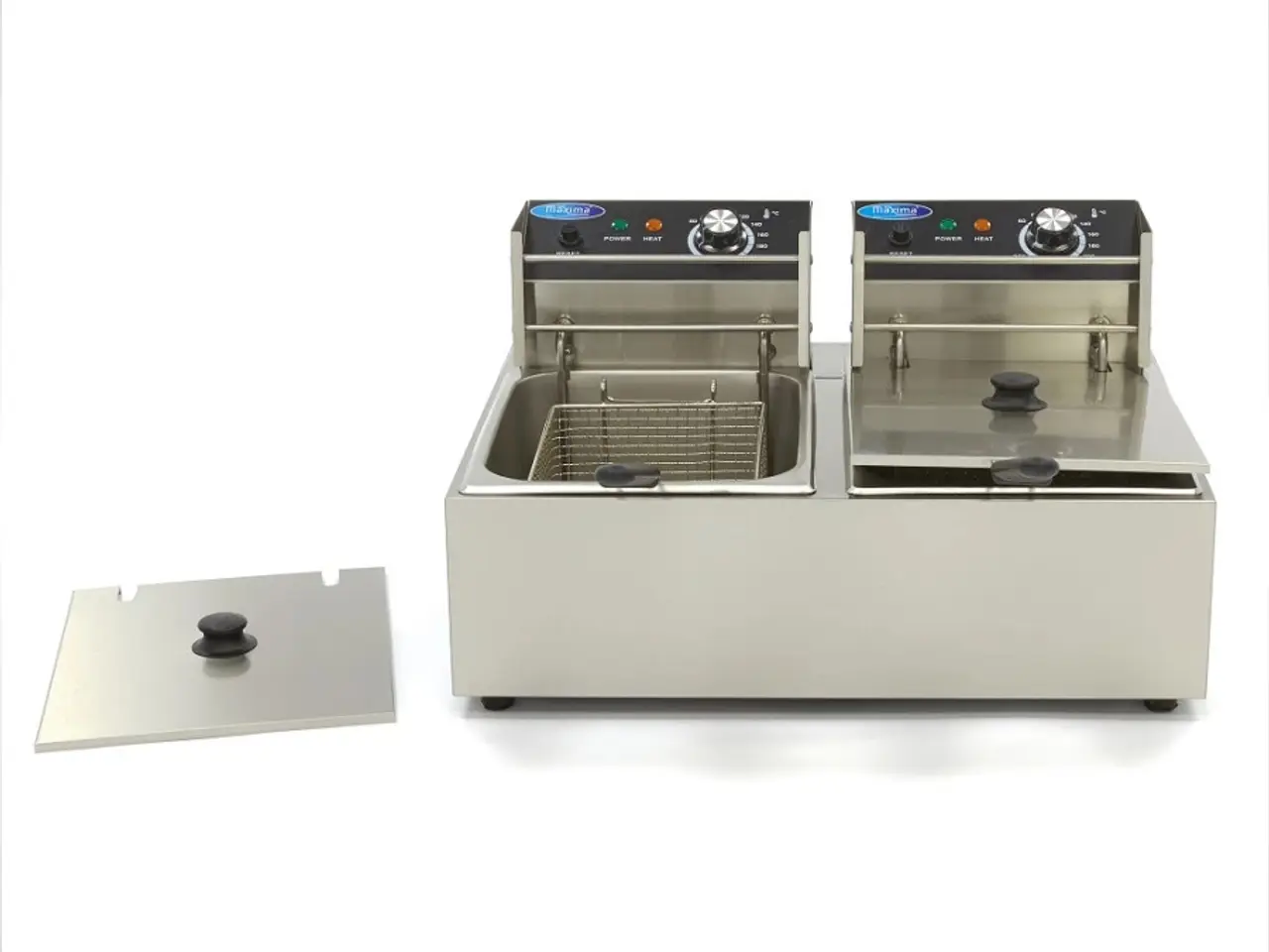 Billede 1 - Elektrisk Friture Dobbelt 2 x 6L MAXIMA 9364951