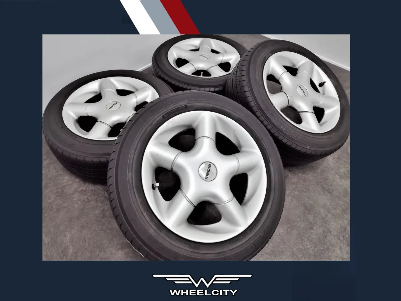 Billede 1 - 5x114,3 15" ET42 Mazda sommersæt