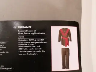 Indianer dragt