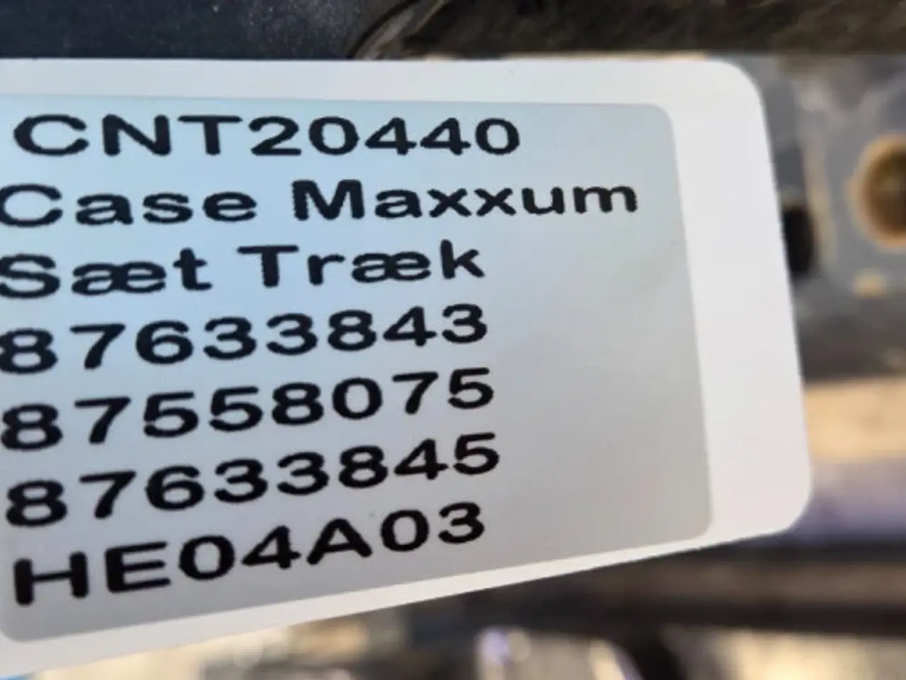 Billede 17 - Case Maxxum 150 Træk Sæt 87633843