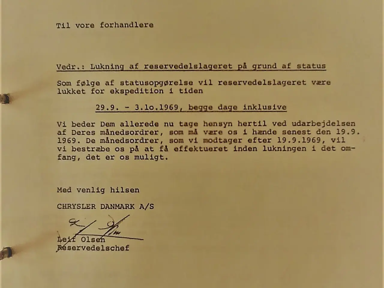 Billede 4 - Chrysler-Simca litteratur.