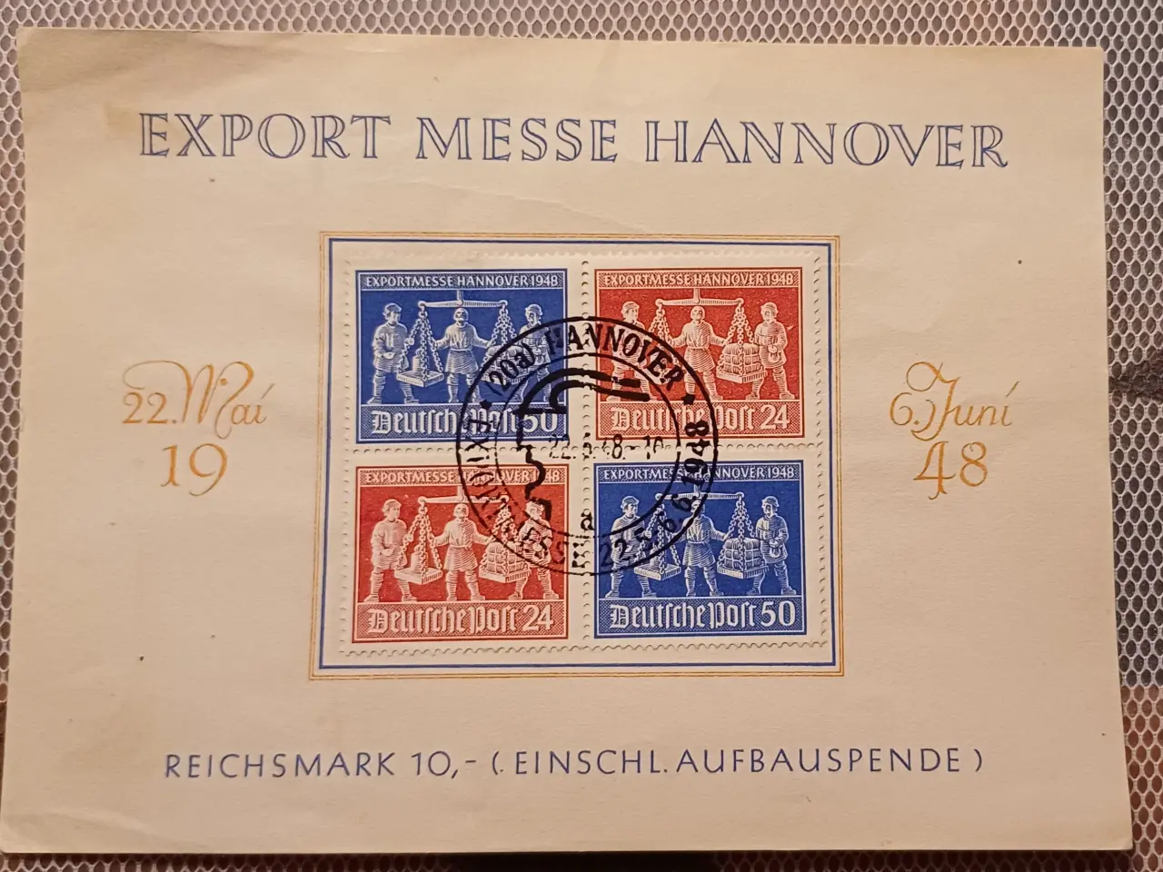 Billede 1 - Frimærket Hanover Messe